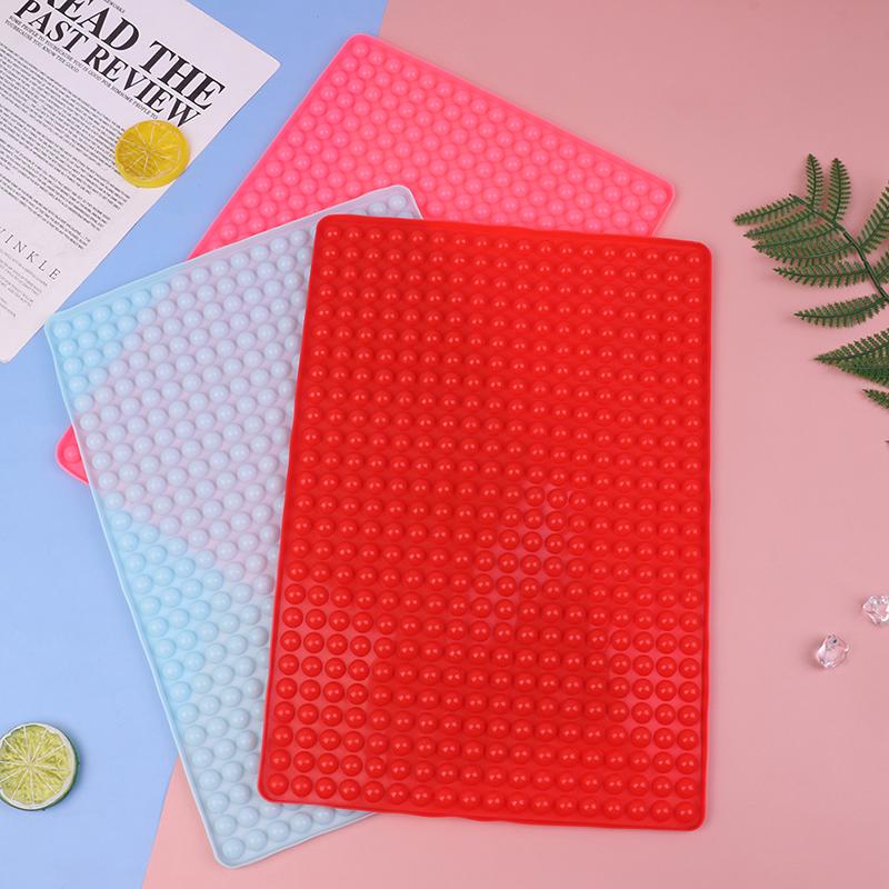1Pc Mini Round Silicone Mold Diy Chocolate Drops Mold Semi Sphere Baking Tool
