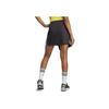 Adidas Originals Home Of Classics Series Logo Embroidered Loose A-Line Mini Skirt Women Bottoms Black IC5475