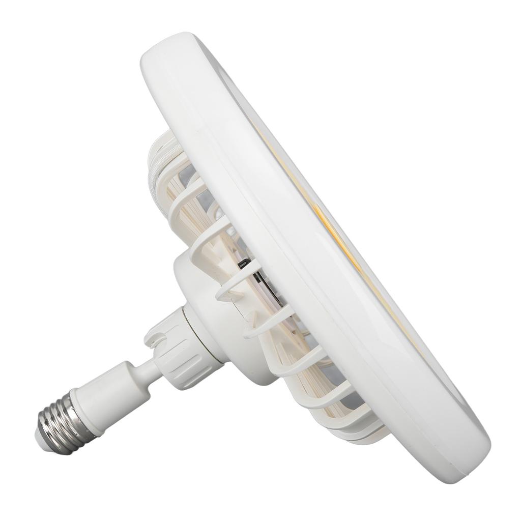 30W Light Fan 9.8in Small Aromatherapy Noiseless Ceiling Fan Light E27 LED Fan Light 86‑265V