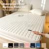 Padded Waterproof Bed Mattress Protector, Stretchy Quilted Fitted‑Sheet‑Style Bed Cover, Urine Proof Bed Guard for Home Use