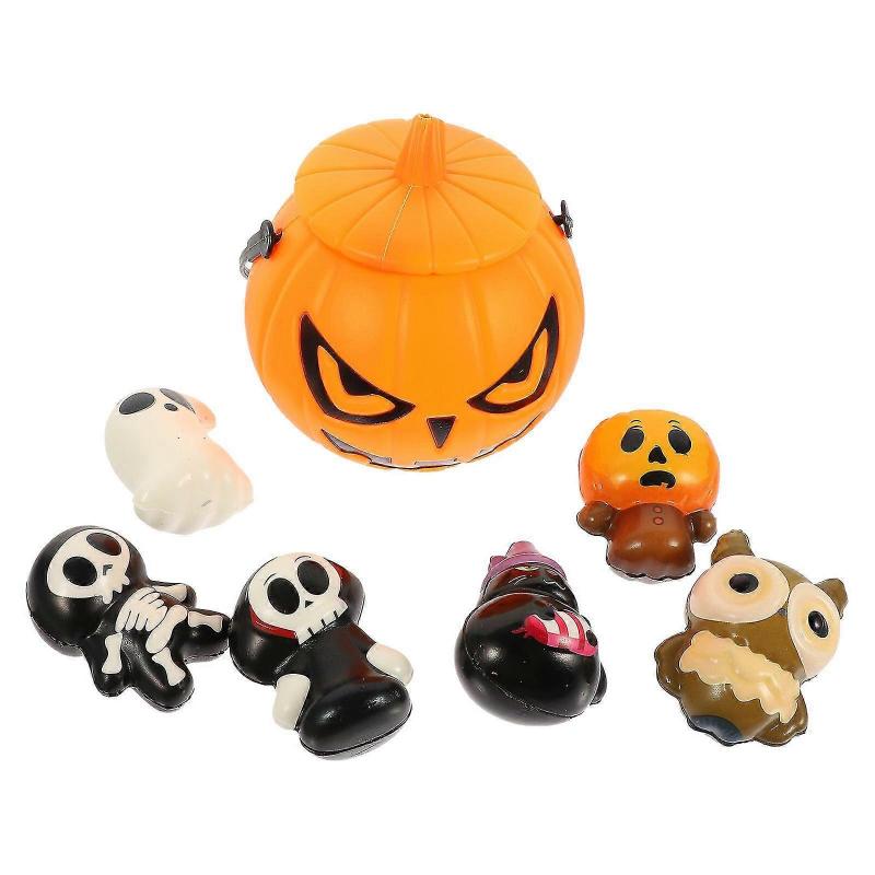 1 Set Of Halloween Squeeze Toys Decompression Toys Kids Squeeze Toys Halloween Party Toy