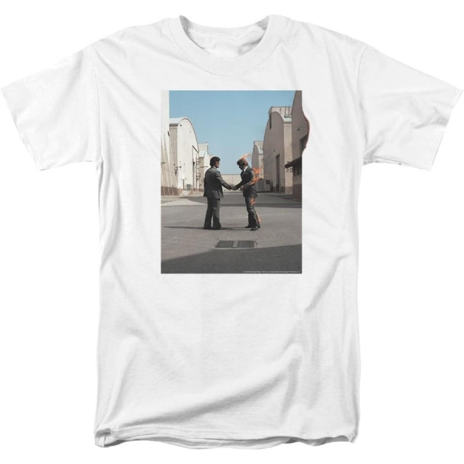 Pink Floyd Wish You were Here Album Rock Band T Shirt XXXXXL белый