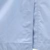 Columbia Striped Pattern Raincoat M Light Blue With Storage Bag Women Used