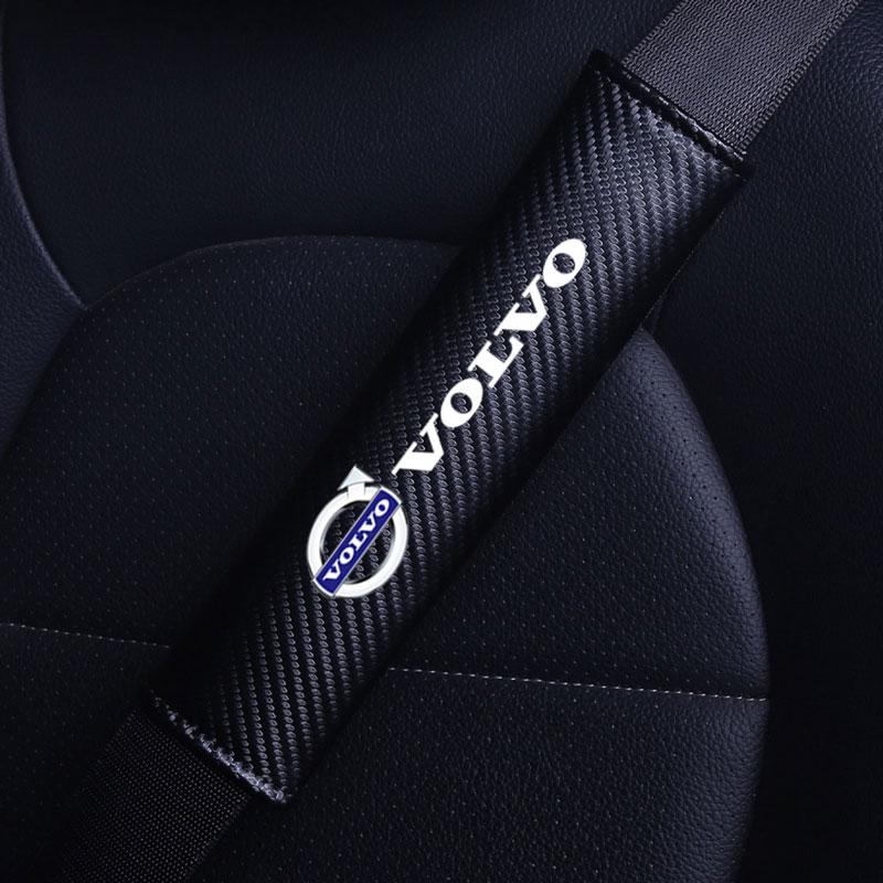 Car Seat Belt Cover Pad Accessories for Volvo Xc60 S60 V40 V50 V60 S80 S40 C30 Awd C70 S40 S60 S80 S90 T6 V70 V90 Xc40 Xc70 Xc90