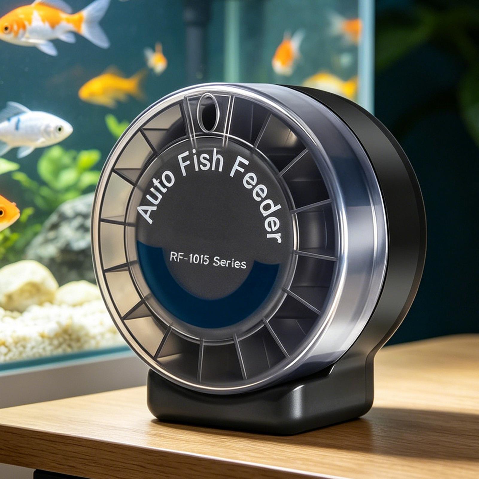 

Automatic Fish Feeders Airtight Feeding Station Bowl 105ml Automatic Fish Tank Feeder For Vacation Turtle Outdoor Pond Indoor China Mainland