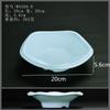Melamine Blue Dinner Plate Restaurant Tableware Soup Bowl Dry Ice Dish Sashimi Plate Fruit Salad Bowl Dessert Plate Sushi Dish