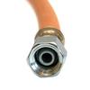 RV Propane Hose 1/4-19 Left Tooth Connector, Low-Pressure PVC Oven Pipe For LPG/Butane Appliances Rubber Connection Oven Hose
