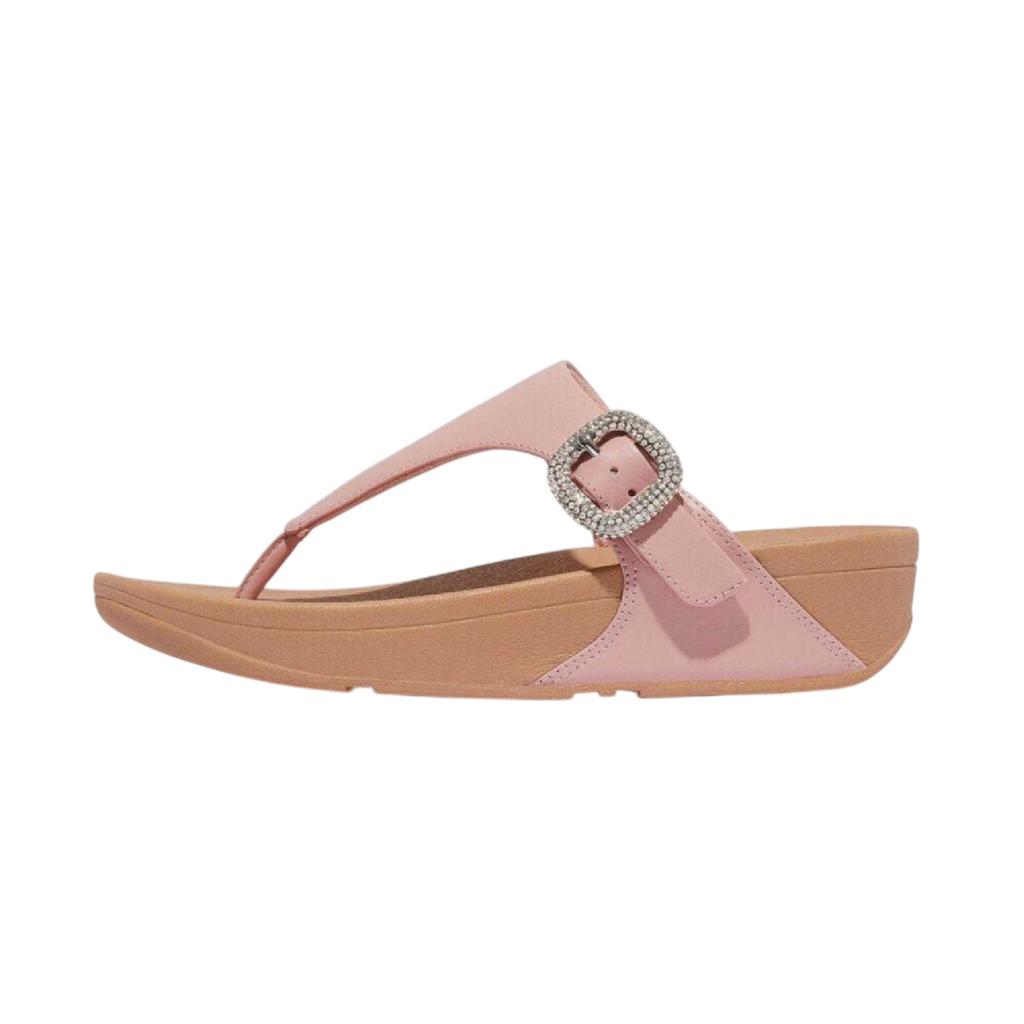 Fit Flop Womens/Ladies Lulu Crystal Leather Buckle Sandals