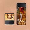 Anne With an E Phone Case For Samsung Z Flip 6 7 5G Galaxy Z Flip 5 4 3 5G Cases Shockproof Hard Cover TPU