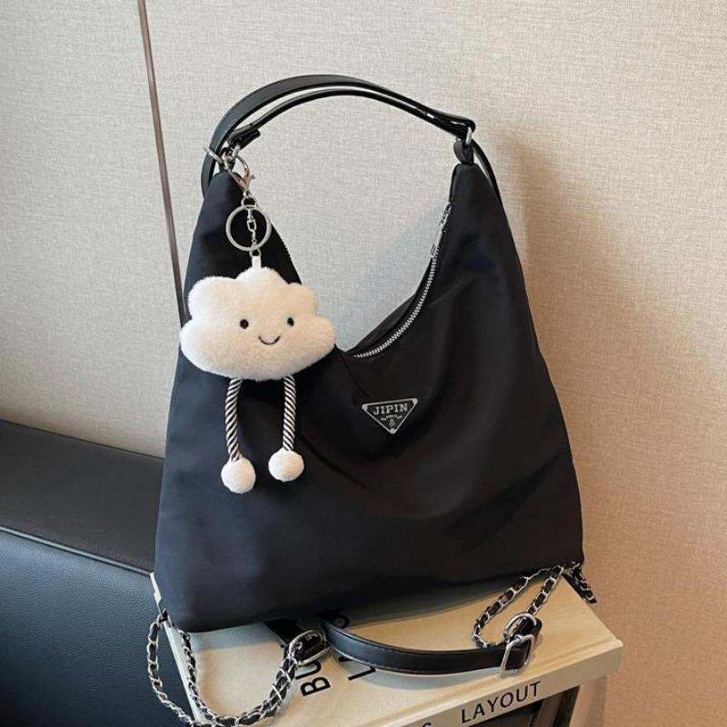 Large Capacity Tote Bag Women's Multi-functional Three-purpose Backpack Premium Sense Casual Versatile Commuter Shoulder Bag