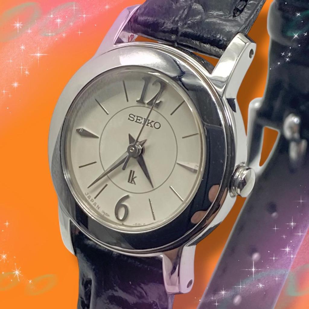 [USED] Working Seiko Lukia Women's Watch with White Dial, Waterproof Quartz Movement