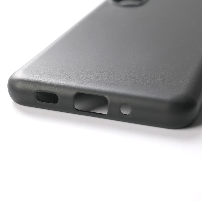 Прозрачный чехол из ТПУ с матовым покрытием для телефона Fujitsu Arrows N F-51C