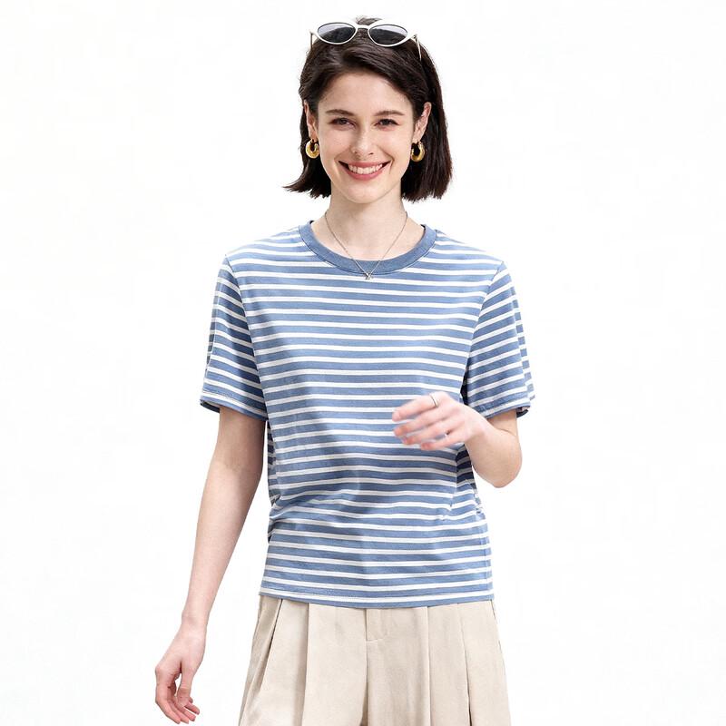 ENC Striped Short Sleeve T-Shirt