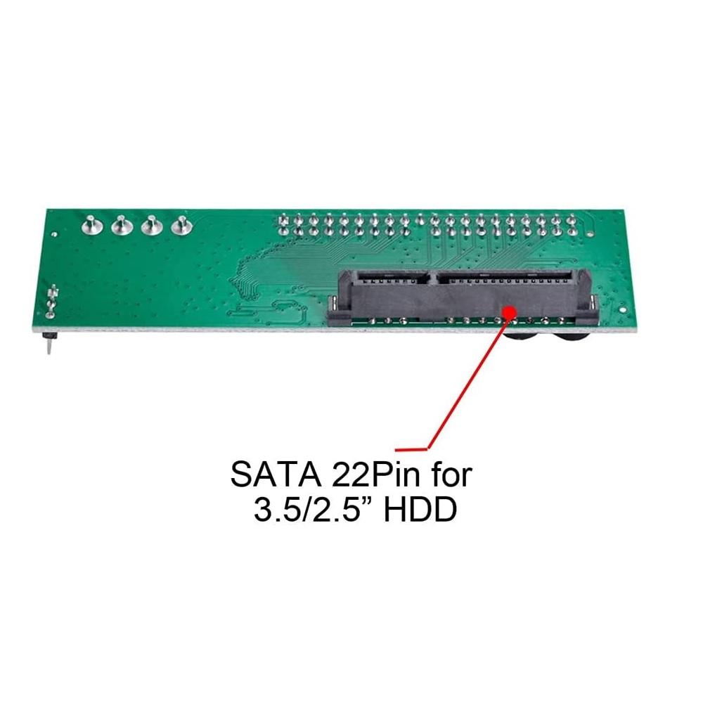 1× SATA To PATA/IDE Adapter For 3.5" 2.5" HDD Convert Parallel ATA To Serial ATA