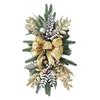 New Christmas Door Pendant Scene Layout Christmas Home Decoration Door Hanging Stair Wreath Wall Hanging Christmas Decor