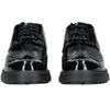 Women's Clarks Orinoco3 Derby Ankle Boots Black Leder