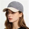 NEUE Mode Koreanischer Stil Gestreiftes Weiches Oberteil Baseballkappe für Damen Herren Sommer Sonnenhut Outdoor Sport Lässig Unisex Papa Hut