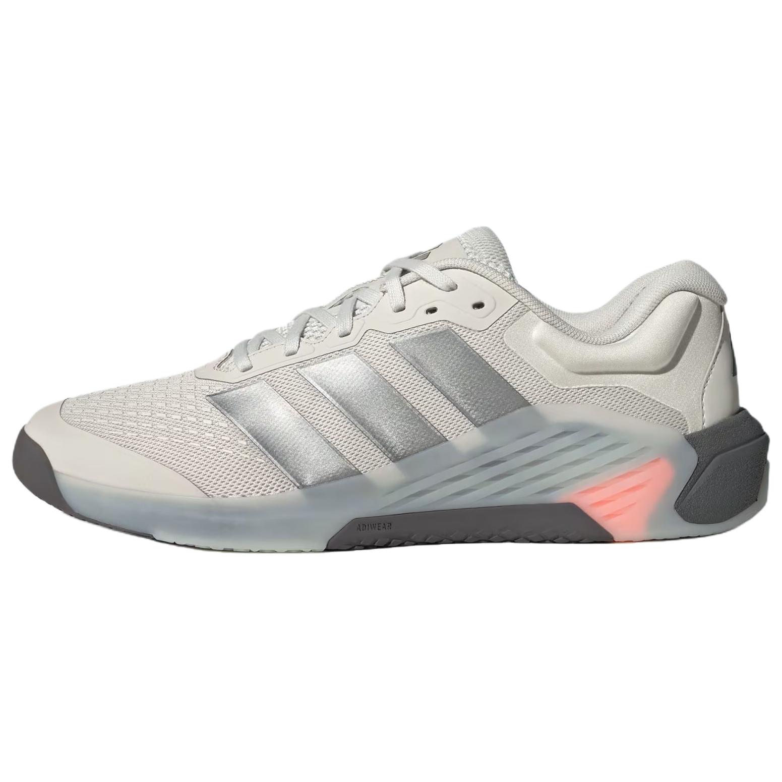 

Adidas DROPSET 4 Support Training Shoes Men s Light Gray Silver JR4678 40⅔