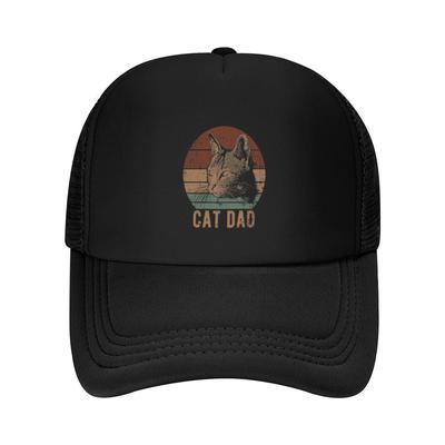 Bester Katzenvater aller Zeiten - Katzeneltern Baseballkappe Hüte für Herren Westernhut Golfhut Rugby Damen Strandmode Herren
