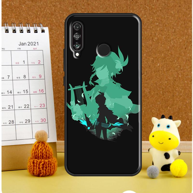 Genshin Impact Venti Für Huawei Nova 12i 12s 7i 8i 11i 11 9 10 SE Y60 Y61 Y70 Y72 Y73 Y90 Y91 P30 P40 Lite Hülle