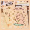 Aesthetic A4 Board Clip Folder File Storage Writing Clipboard Capybara File Folder  File Organizer
