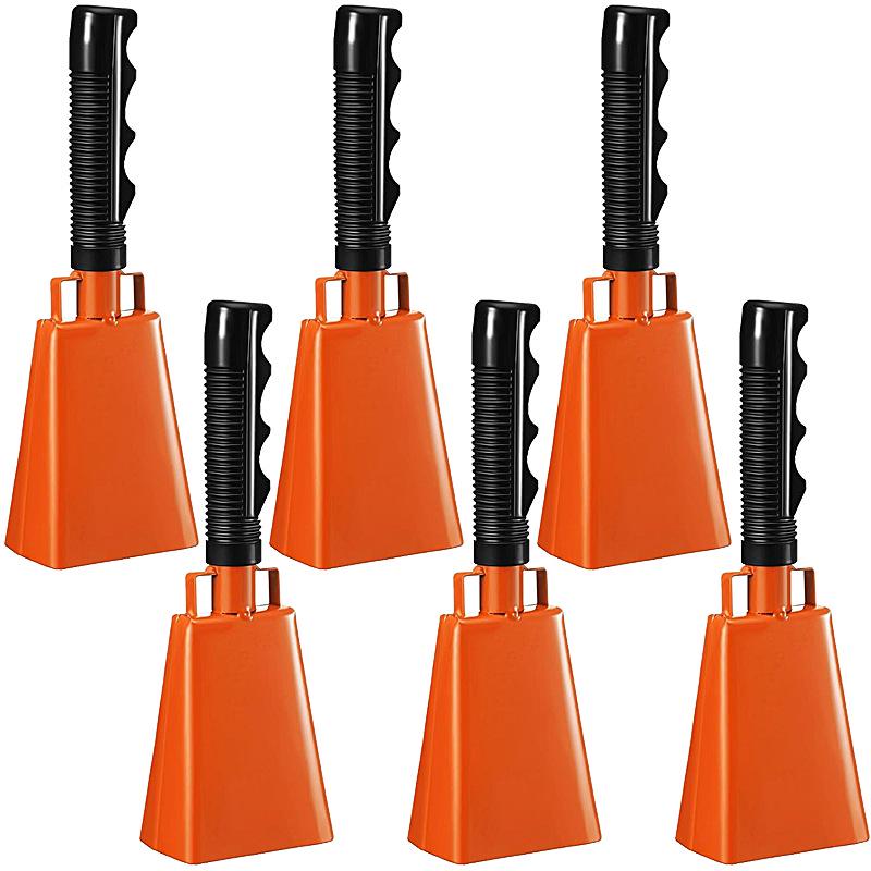 Three-Inch & Four-Inch Hand-Cranked Cowbells - 13 Colors, Perfect for Parties and Handicrafts
