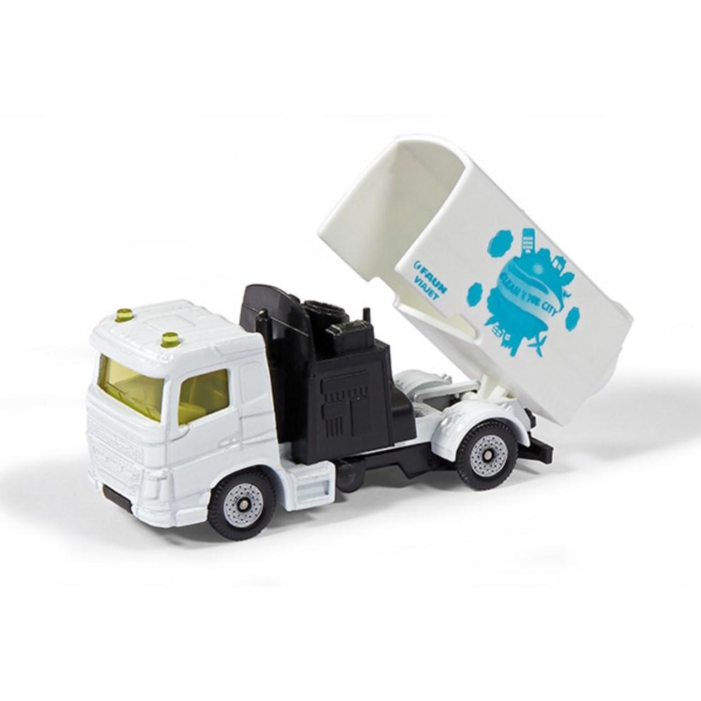 Siku SK1687 Die-cast Street Sweeper and Refuse Truck Miniature Set (Collectible Toy)