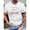Men's Summer Fashion Sports Printed Round Neck Short Sleeve