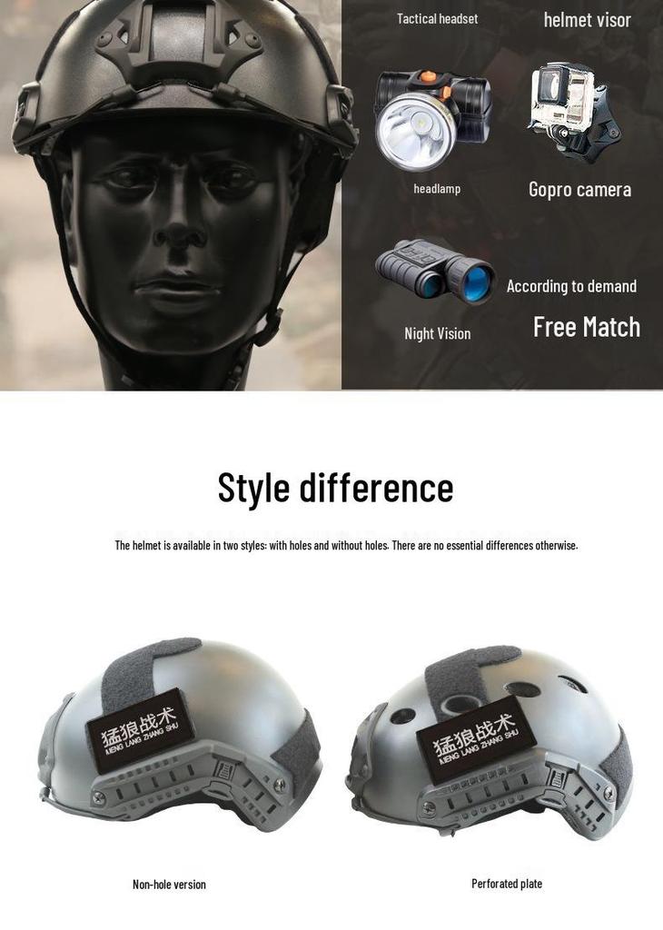 FAST Tactical Helmet - Outdoor Sports & Military Protection for Cycling & Climbing Fans