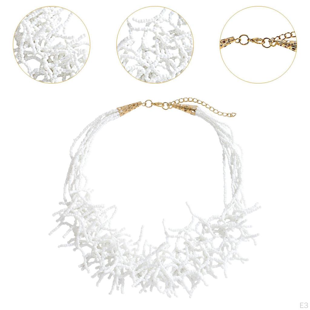 Necklace Bib Jewelry Gift for Her on Valentine's Day