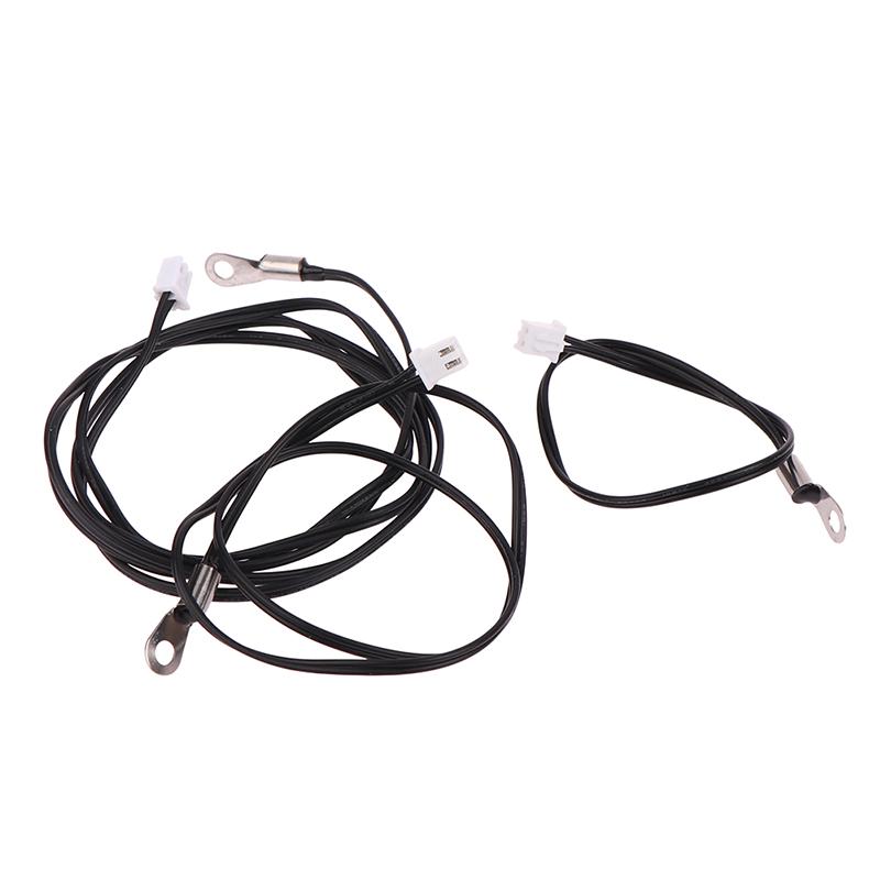 13cm/40cm/100cm Waterproof NTC 50K 1% 3950 Thermistor Accuracy Temperature Sensor Wire Cable Probe Fixed Mounting Hole