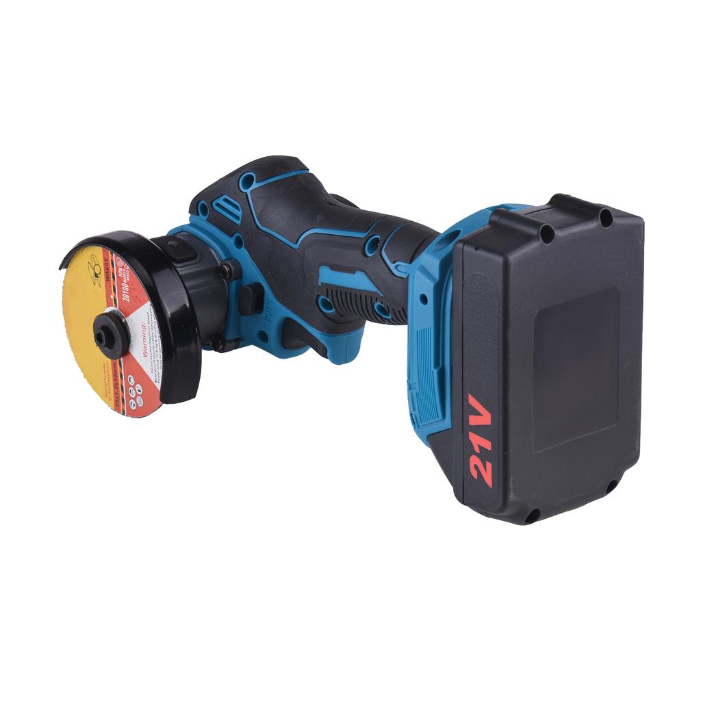 Cordless Circular Saw, 3 Inch Handheld Angle Grinder Kit, Rechargeable Cut Off Tool for Cutting