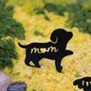 Dog Silhouette Outdoor Garden Metal Decoration Personality Creative Desktop Decorations