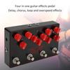 Synthesizer Guitar Pedal Delay Chorus Loop Overdrive Accessories Multi-Effects 4-in-1