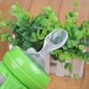 Infant Baby Silicone Feeding Bottle Nipple Spoon Rice Paste Spoon Food Feeder