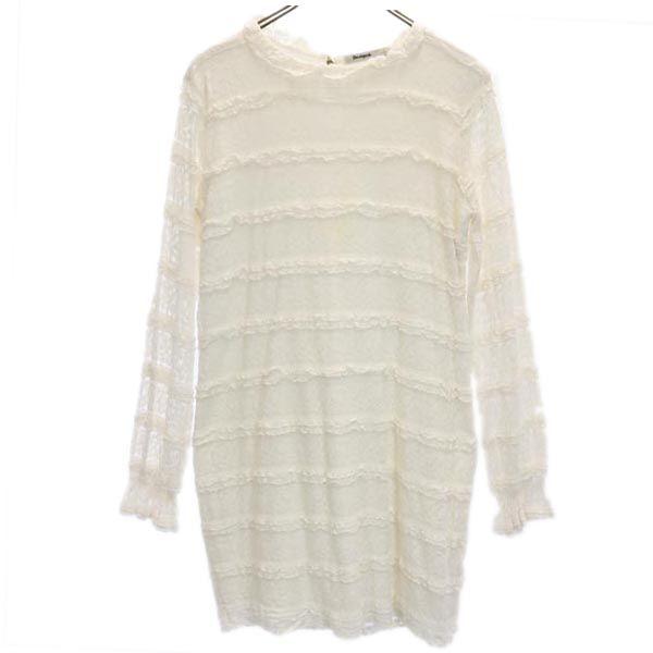 

Desigual Лонгслив Цельный комбинезон Total race L белый Женский Б/у