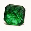Natural Green Emerald Loose Gemstone 10 Ct Square Cut Colombian for Jewelry Making and Crafts