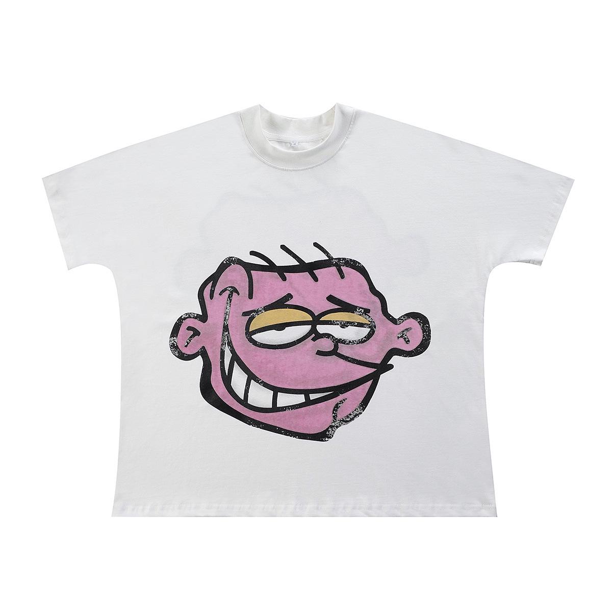 24FW Hip Hop Trendy Cartoon Abstract Kids  Unisex Hoodie T-shirt Small