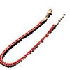 Women's Pure Silver Red Rope Bracelet - Niche Design, Handwoven New Year Jewelry