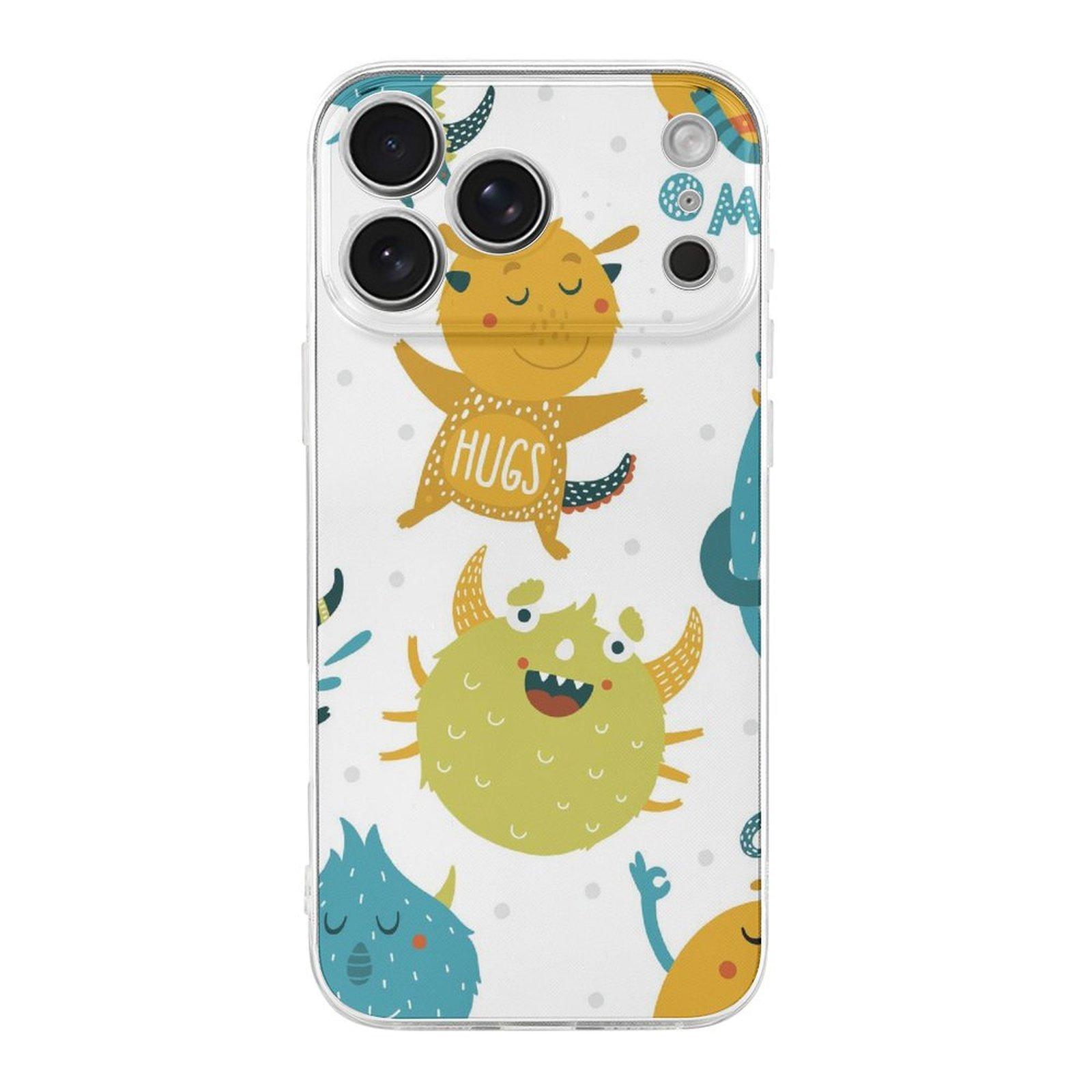 

1 Pack For Iphone 17/17Air/17Pro/17ProMax Tpu Phone Case With Soft Anti-Scratch Back, Non-Slip Side Grip, Pocket Safe Slimness, Raised Camera IPHONE-17ProMax белый