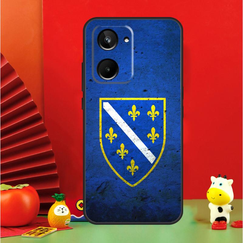 

Bosnia and Herzegovina Flag Case For Realme C67 C55 C53 C51 C35 C33 C31 C30 C25s C21Y GT Neo 6 GT5 9 10 11 12 Pro Plus Realme 9Pro Plus