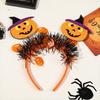 Pumpkin Halloween Hair Hoop Bat Festival Hair Accessories Cute Spider Headband  Girl