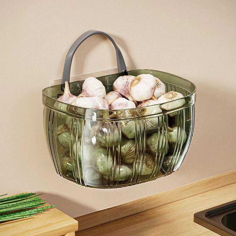 Creative Storage Rack Wall Mounted Storage Box Multi-Function Small Hanging Basket  Bathroom