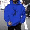 Cross-Border Men's & Women's Loose Fit Print Hoodie - European & American Style, Drop Shoulder, Spring & Autumn.