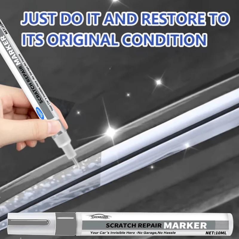 Car Scratch Repair Pen Non-Fading Paint Touch Up Pen Easy DIY Use Universal Fit All Car Colors Auto Maintenance Tool