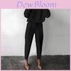 Casual Womens Long Sleeve Twopiece Set With Cotton Blend Fabric For Autumn Winter Wear