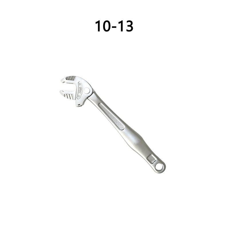 Heavy-Duty Industrial Crab Claw Wrench Self-Adjusting Ratchet Wide Jaw For Automotive Piping Manufacturing