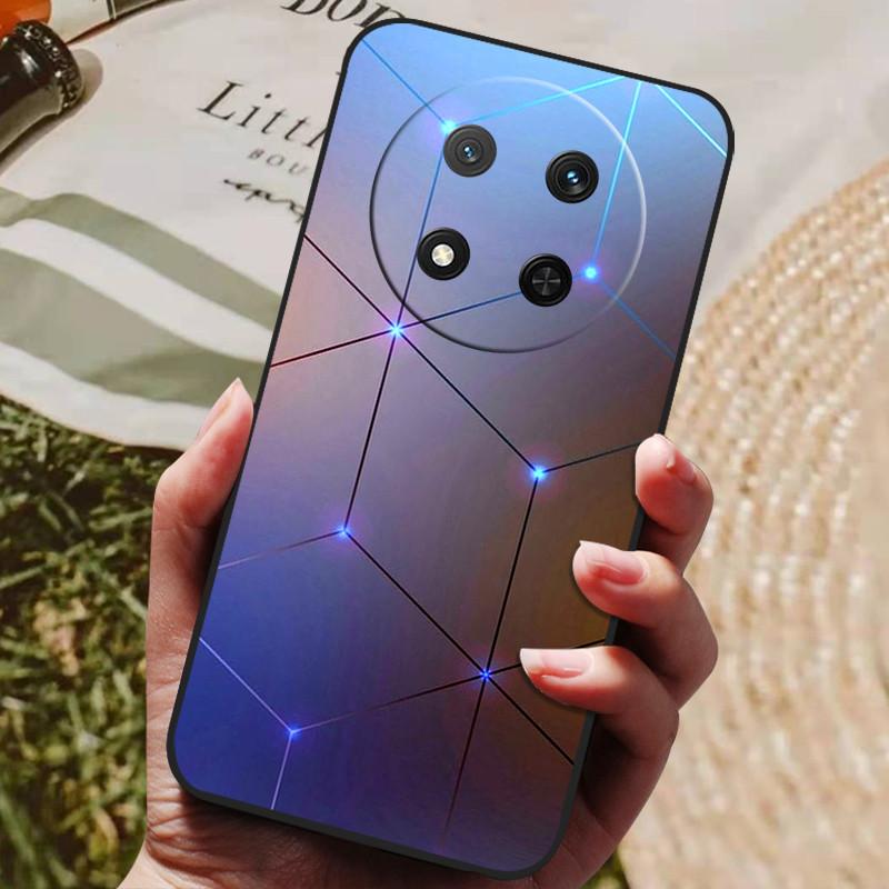 

For Honor Magic7 Lite 5G Case 2024 Soft TPU Silicone Back Cover for Honor Magic 7 Lite Phone Cases Magic7Lite 7Lite Cute Cartoon Honor X9c