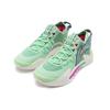 New LiNing Badfive 2 Low Cushioning Anti Slip And Wear Resistant Coverage Support Low Top Basketball Shoes Emerald Green ABFR005-10