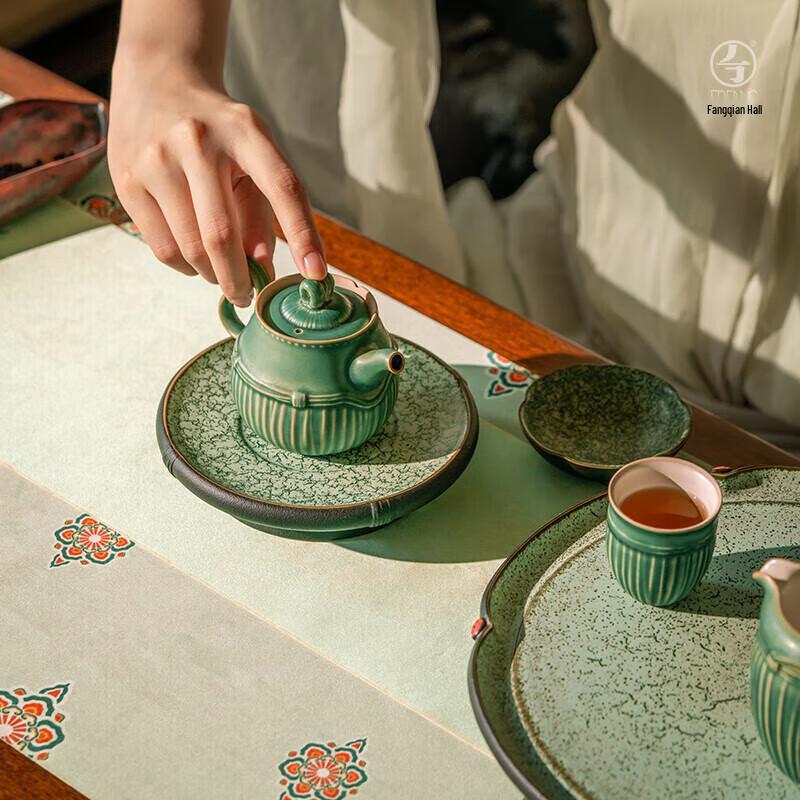 

Edenus Tang Palace Night Banquet 17-Piece Ceramic Kung Fu Tea Set